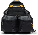 ToughBuilt - Framer Tool Pouch - Multi-Pocket Organizer, Heavy Duty, Deluxe Premium Quality, Durable - 9 Pockets, Hammer Loop (Patented ClipTech Hub & Work Belts) - (TB-CT-02-UK)