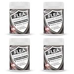 Flea Smoke Bomb (4 Pack) Fast-Acting Permethrin - Comprehensive Pest Control for Fleas, Moths, Bed Bugs, Ants & Spiders, Easy-to-Use, Fumigation for Home, Up to 30m² Coverage