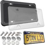 Aootf License Plate Cover and Silic