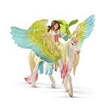 Schleich bayala, Unicorn and Fairy Toys for Girls and Boys, Fairy Surah Figurine with Unicorn Toy, Ages 5+