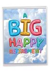 The Best Card Company - Jumbo Retirement Card from All of Us (8.5 x 11 Inch) - Big Group Notecard for Retiree - J5651ERTG-US