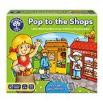 Orchard Toys Pop to the Shops Board Game, Helps Teach Handling Money and Giving Change, Perfect for Ages 5-9, Helps Money Skills, Educational Toy Game, 250 x 220 x 50mm