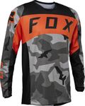 Fox Racing Mens 180 Bnkr Motocross Jersey, Grey Camo, L UK