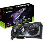 GIGABYTE GeForce RTX 4060 TI AORUS ELITE 8GB Graphics Card - 8GB GDDR6 18Gbps 128bit, PCI-E 4.0, 2x DisplayPort 1.4, 2x HDMI 2.1a, NVIDIA DLSS 3, Supports 4K, Ada Lovelace Arch, GV-N406TAORUS E-8GD