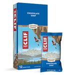 Clif Bar Energy Bar Chocolate Chip, 12 x 68g