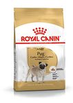 Royal Canin Pug Adult Dry Dog Food, Meat Flavor, 3 Kg