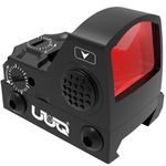 UUQ Mini Reflex Red Dot Sight Shake Awake Optic Sight for Rifles, Pistols and Shotguns 2MOA,12 Brightness Adjustment Red Dot Scope,HD1088