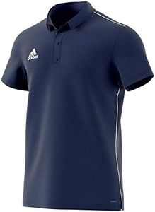 adidas CORE18 Camiseta Polo, Hombre, Dark Blue/White, S