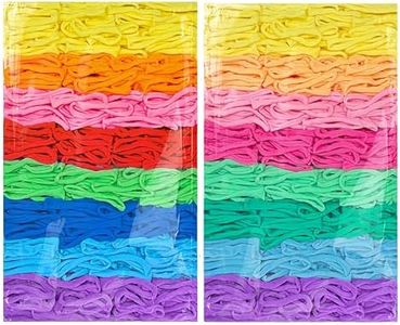 1600pcs Refill Loops for 7-Inch Weaving Loom - Loom Loops for Potholder Making, Durable Nylon Craft Bands for Kids Adults DIY Projects