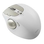 Nulea M508 King Wireless Trackball Mouse, Ergonomic Rollerball Mouse, 4D Scroll Wheel, Easy Thumb Control with 4 Adjustable DPI, Bluetooth or USB Compatible for Laptop, PC, iPad, Mac, Windows, Android