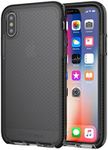 Tech21 Evo Check Impact Case Cover for Apple iPhone X - Smokey / Black