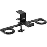 VIVO Premium Clamp-on VR Headset Stand for Desk, Virtual Reality Display Holder, Universal Metal Storage for Reality Headsets and Controllers, Black, MOUNT-VR01