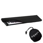 HQRP Elastic Keyboard Dust Cover compatible with Casio CDP-100 CDP-120 CDP-130BK/SR CDP-130BK CDP-130 CDP-220 CDP-220R CDP-230RBK/SR CDP-230RBK CDP-230 CPS-7 Digital Piano Synthesizer