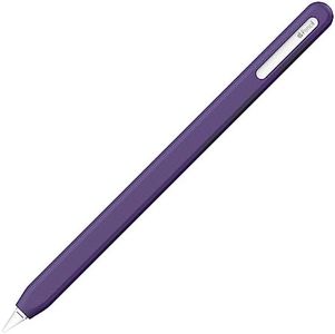 UPPERCASE Designs NimbleSleeve Premium Silicone Case Holder Protective Cover Sleeve Compatible with iPad Apple Pencil Pro and 2nd Generation Only (Royal Purple)