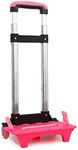 Backpack Hand Truck YUB Wheeled Cart Trolley Hand Aluminium Alloy Folding Trolley Cart for Schoolbag