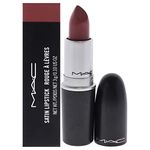 MAC Satin Lipstick- 808 Faux for Women 0.10 oz Lipstick