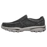 Skechers Men's Relaxed Fit-Creston-Moseco Moccasin, Charcoal, 10 M US