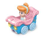 VTech Toot-Toot Drivers Cinderella's Enchanted Carriage, Official Disney Princess Pretend Play Vehicle with Lights, Phrases and Songs, Interactive Toddler Toy 12 Months, 2, 3, 4 Plus, English Version