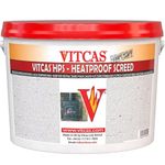 VITCAS Heatproof Screed - Cement Ready Mixed - Heat Resistant Screed – Fireproof – 10KG