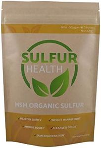 MSM Organic Sulfur - 99.9% Pure MSM Supplement - Lab-Tested & Certified **Same Day Priority Shipping** (1/2 Pound)