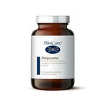 BioCare Polyzyme - Enzyme Complex for Broad Spectrum Support with Bromelain, Lipase, Protease and Amylase - Vegan Friendly - 90 Capsules