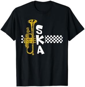 SKA trumpet and squares T-Shirt