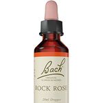 Bach Original Flower Remedies (Rock Rose) Face Your Fears, Be Fearless, Emotional Wellness, Natural Flower Essence, 20ml