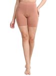 Lavos Women Under Dress Sports Cycling Shorts, Bamboo Cotton Activewear Yoga Gym Workout Anti-Bacterial Uniform, Elastic Mid Waist Shorties Tights for Women's (Size-XXXL)