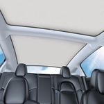 Tesla Model 3 Glass Roof Sunshade, Front & Rear Glass Roof Sun Shades with Skylight Reflective Covers, Model 3 Accessories,Only for 2023 2024 Model 3 Highland