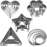 25 Pieces Cookie Cutter Mold, Bette