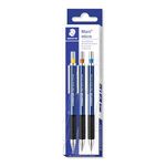 STAEDTLER 775 SC WP3 Mars Micro Mechanical Pencils - 0.3 mm, 0.5 mm, 0.7 mm (Pack of 3)