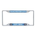 Desert Cactus Manchester City License Plate Frame Man City MCFC Football Soccer Metal for Front or Back of Car Officially Licensed (Style 1)