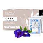 Blue Pea/Aprajita Tea For Slimming (20 Tea Bags) - With Garcinia Cambogia | Helps Burn Fat & Reduce Fat Accumulation | Butterfly Pea Flower Tea Loose Leaf | By SOL - Reinvent & Restore