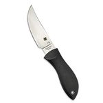 Spyderco Bill Moran Upswept Plain Edge Knife, Black