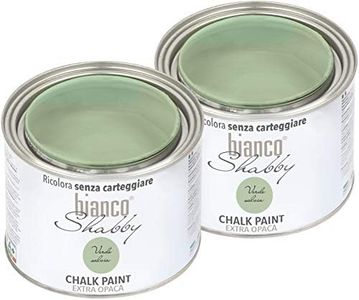 CHALK PAINT Peinture Shabby Chic Vintage pour meubles et murs Extra opaque, vert