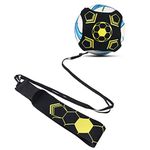 Dacitiery Football Kick Trainer, Soccer Training Aid with Flexible Adjustment Belt, Hands Free Football Training Equipment, Football Skills Practice Aid for Kids Adults Fits Ball Size 3 4 5