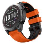 OVERSTEP Strap for Garmin Fenix 7/Fenix 6/Fenix 5 Strap, 22mm Silicone Watch Band Sport Strap for Garmin Epix Pro 47mm/Fenix 7 Pro/Fenix 6 Gps/Fenix 5 Plus/MARQ Aviator/Quatix 5