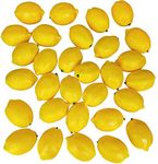 30 Pack Faux Yellow Lemons Artifici