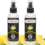 AONTAN ENTERPRISE Aer spray Air Freshener for Home & Office Fresh lemon Room Freshener spray 200 ml EACH Pack Of 2 Long-Lasting air freshener spray for home car room bathroom toilet