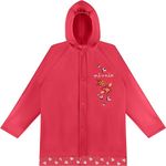 Disney New Minnie Mouse Girl's Pink Rain Slicker Size Small 2/3 Medium 4/5 and Large 6/7