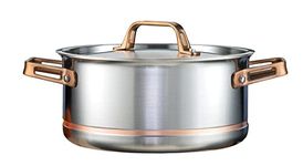 Meyer - CopperClad 5-Ply Copper Core Stainless Steel Dutch Oven with Lid (5L/5.3qt)