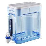 ZeroWater 5.2 L Ready-Read 5-Stage Water Filter Dispenser, IAPMO Certified to Reduce Lead and PFOA/PFOS, Instant TDS Read Out