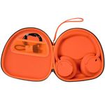 PAIYULE Case Compatible with Sony WH-CH720N Noise Canceling Wireless Headphones Bluetooth Over The Ear Headset, Carrying Storage Bag for Sony WH-CH520/ for Edifier W820NB Plus (Box Only) (Orange)