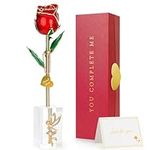 24k Gold Dipped Real Rose, for Her/
