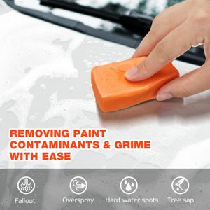 MATCEE Clay Bar Kit for Cars – 3-Pack 100g Detailing Bars, Paint Cleaner