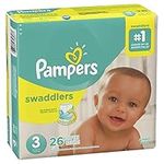 Pampers Pampers Swaddlers Diapers Size 3, 26 ct