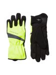 SEALSKINZ | Bodham |Unisex Waterproof All Weather Cycle Glove | Suede Thumb Wiper is Soft on the Face | Cycling & Outdoor Sports | Three-Layer Insulation TechnologyNeon Yellow, L