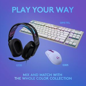 Logitech G335 Wired Gaming Headset – Black