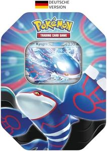 Pokémon - Jeu DE Cartes À Collectionner : Tin Box Azur Légendes : Kyogre-ex (4 boosters & 1 Carte Promo holographique)