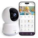 comfyer Baby/Pet Monitor for Indoor Security, Monitoring with Smart Phone app, 2K QHD Resolution, Auto Tracking/Motion Dection, 2-Way Audio Talk, Night Vision, Pan-Tilt Camera